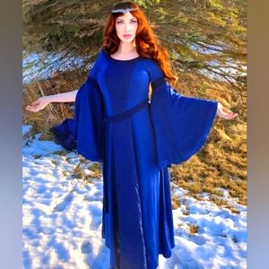 Holy Clothing Royal Blue Eowyn Dress Size 8-10 (M)